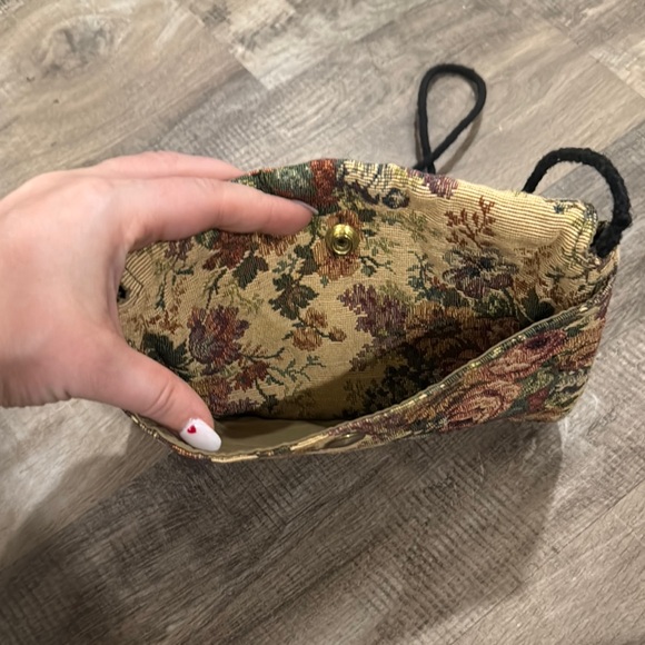 Lightly used Kachemak Canvas & Tapestry Vintage Floral Crossbody Bag - Picture 7 of 10